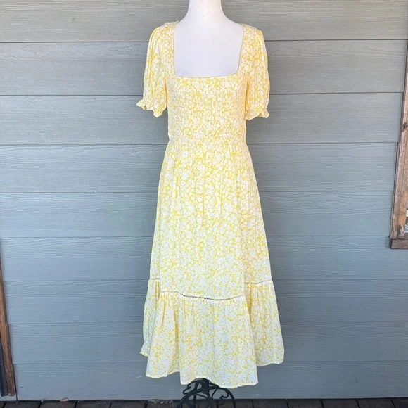 Lost + Wander Sweet Summer Daze Floral Midi Dress - Picture 2 of 12